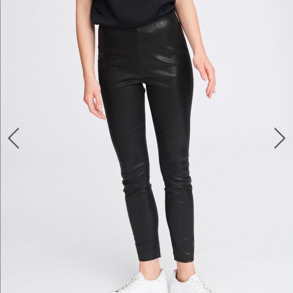 NWT Rag and Bone Simone Leather Leggings Sz 00